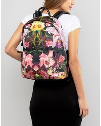 Sac à dos imprimé noir Ted Baker