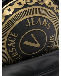 Sac à dos imprimé noir VERSACE JEANS COUTURE