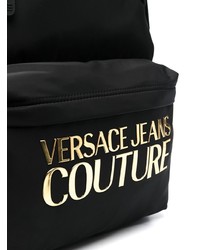 Sac à dos imprimé noir VERSACE JEANS COUTURE