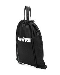 Sac à dos imprimé noir Off-White