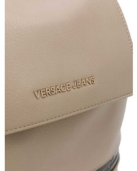 Sac à dos marron clair Versace Jeans
