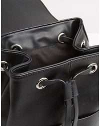 Sac à dos noir Asos