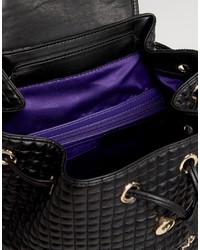 Sac à dos noir Versace