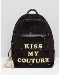 Sac à dos noir Juicy Couture