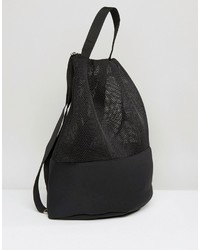 Sac à dos noir Asos