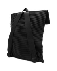 Sac à dos noir Homme Plissé Issey Miyake