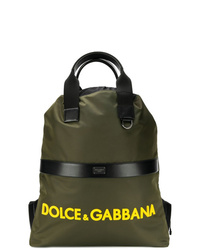 Sac à dos olive Dolce & Gabbana