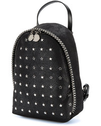 Sac à dos orné noir Stella McCartney