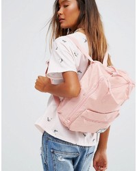 Sac à dos rose Pull&Bear