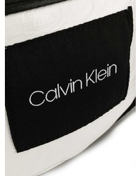 Sac banane en cuir blanc Calvin Klein