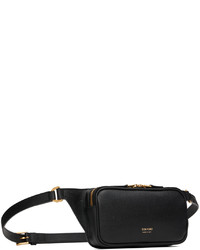 Sac banane en cuir noir Tom Ford