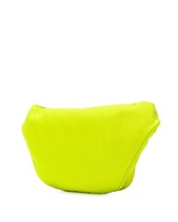 Sac banane en toile chartreuse Balenciaga