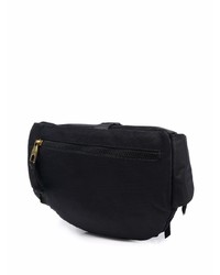 Sac banane en toile noir VERSACE JEANS COUTURE