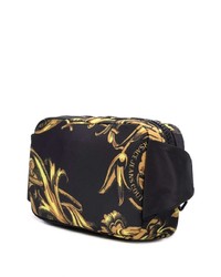 Sac banane en toile noir VERSACE JEANS COUTURE