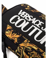 Sac banane en toile noir VERSACE JEANS COUTURE