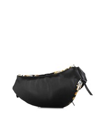 Sac banane en toile noir VERSACE JEANS COUTURE