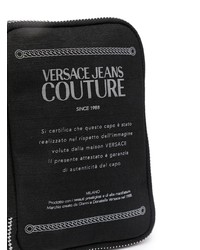 Sac banane en toile noir VERSACE JEANS COUTURE