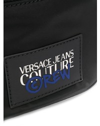 Sac banane en toile noir VERSACE JEANS COUTURE