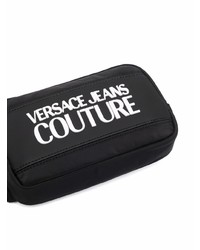 Sac banane en toile noir VERSACE JEANS COUTURE