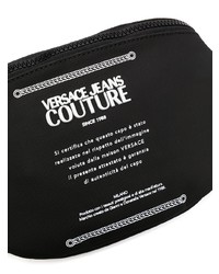 Sac banane en toile noir VERSACE JEANS COUTURE