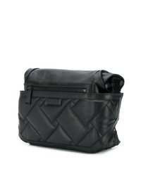 Sac banane en toile noir Bottega Veneta