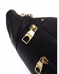 Sac banane en toile noir VERSACE JEANS COUTURE