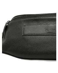 Sac banane noir Prada