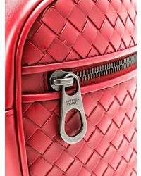 Sac banane rouge Bottega Veneta