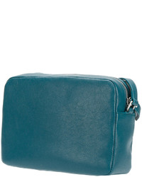 Sac bandoulière bleu canard Saint Laurent