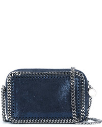 Sac bandoulière bleu marine Stella McCartney