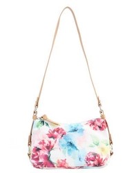 Sac bandoulière en cuir à fleurs multicolore Tom Tailor