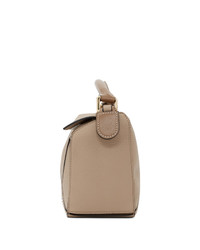 Sac bandoulière en cuir beige Loewe