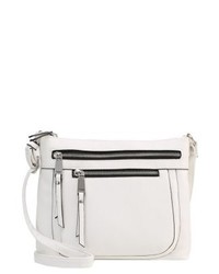 Sac bandoulière en cuir blanc Gabor