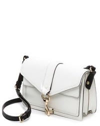 Sac bandoulière en cuir blanc Rebecca Minkoff