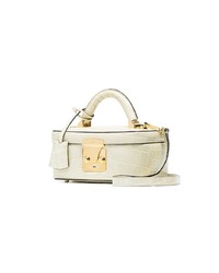 Sac bandoulière en cuir blanc Stalvey