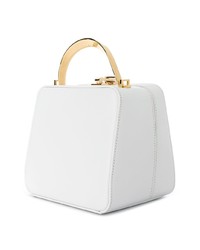 Sac bandoulière en cuir blanc The Volon