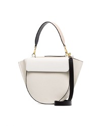 Sac bandoulière en cuir blanc Wandler