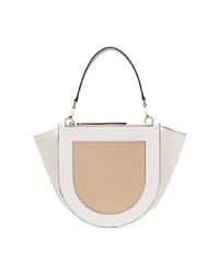 Sac bandoulière en cuir blanc Wandler