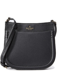 Sac bandoulière en cuir bleu clair Kate Spade