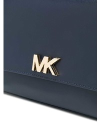 Sac bandoulière en cuir bleu marine MICHAEL Michael Kors