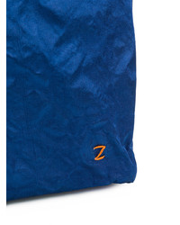 Sac bandoulière en cuir bleu Zilla