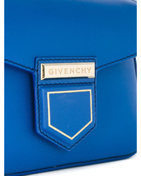 Sac bandoulière en cuir bleu Givenchy