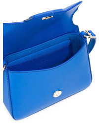 Sac bandoulière en cuir bleu Givenchy