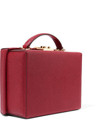 Sac bandoulière en cuir fuchsia MARK CROSS