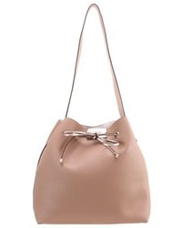 Sac bandoulière en cuir marron clair GUESS