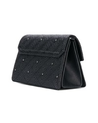 Sac bandoulière en cuir matelassé noir Givenchy