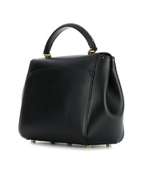 Sac bandoulière en cuir noir Bally