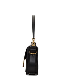 Sac bandoulière en cuir noir Chloé