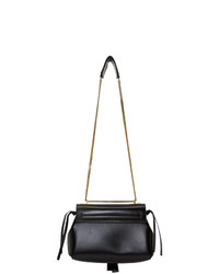 Sac bandoulière en cuir noir Valentino