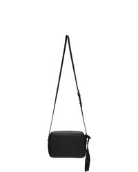 Sac bandoulière en cuir noir Saint Laurent